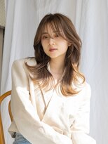 アフロート ギンザ(AFLOAT GINZA)&nbsp;【白川】20代30代40代シースルーバングミルクチョコレート232.12