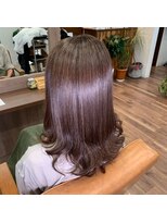 プリュム(Plume)&nbsp;20代30代40代大人かわいいゆるふわ愛されパーマロングブラウン