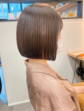 サンド 表参道(sand) 前下がりショートボブ可愛い20代30代表参道