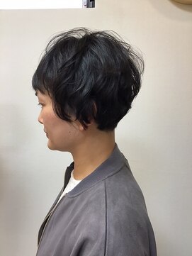 美容室カトレヤ えり足すっきりショート