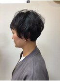 えり足すっきりショート