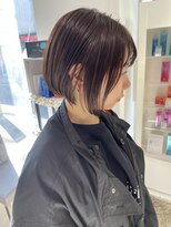 アッシュ 下北沢店(Ash) パラパラ感がかわいい！パツっとボブ