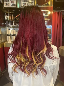 グリッツ (GLITZ) バイオレッド&イエローカラー