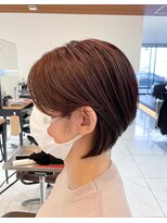グランデュール 焼津店(GRANDEUR)&nbsp;耳掛けショートボブ
