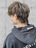 【men'sカラー人気No.4】men'sカット＋シングルカラー ￥11000