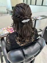 ビューティーサロン クロス(CROSS) ヘアアレンジ/ハーフアップ/お呼ばれヘア