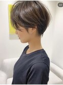 ショートヘア ショートカット くびれショート