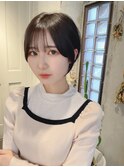 ショートボブショートカットショートヘア内巻きボブ