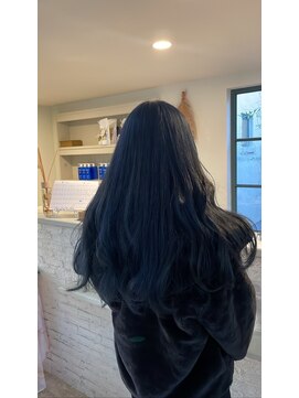 ニュイ 高槻 阪急茨木店(nui) 黒髪ボブルフネビージュ小顔ワンレンスペインカール