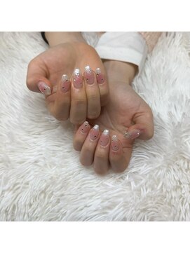 ヘアーアンドエステ ハラダ 滝ノ水店(Hair&Esthe Harada) キラキラちゅるんネイル