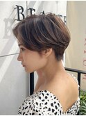ショートカット　ショートヘア　大人ショート　広尾　30代　40代