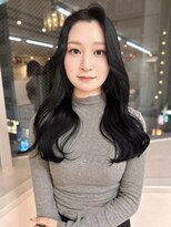 ミョンシル&nbsp;【myonsil 山田】韓国レイヤー/ブルーブラック