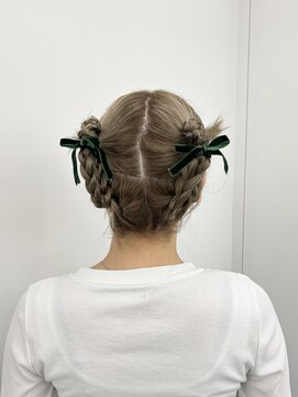 アマトウキョウ アユンチェ(AMA TOKYO×AYUNCHE) ボブ 参列ヘア