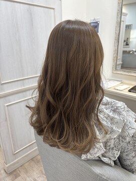 ワンピース(ONE PEACE) 透明感　シルバーベージュカラー