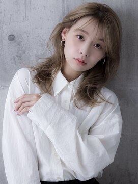 ポケット ヘア いわき泉テラス店(POCKET) ホワイトグレージュ/デジタルパーマ/フェザーパーマ/いわき泉62