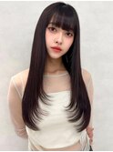 レイヤー/ネビージュ/韓国ヘア/イメチェン/縮毛矯正/中野/