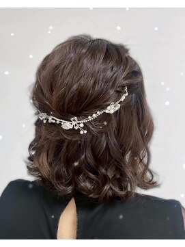 ヘアセット専門店 ナゴミ 池袋店(nagomi) ボブハーフアップ