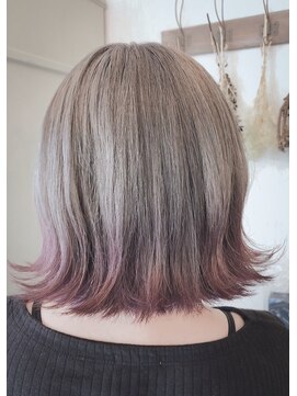 アメリシュシュ 柏(ameri chouchou) Ameri 柏 すそピンクグラデーションカラー