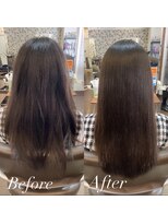 ニッシュ 吉祥寺(NiCHE)&nbsp;弱酸性縮毛矯正エアーストレート×PiM濃密ヘアエステ