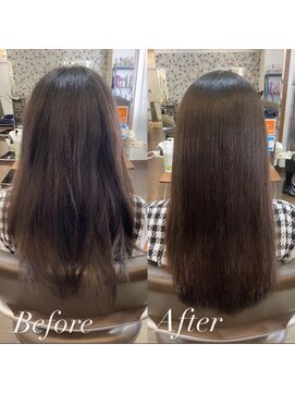 ニッシュ 吉祥寺(NiCHE) 弱酸性縮毛矯正エアーストレート×PiM濃密ヘアエステ