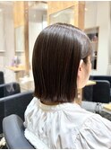 【director寄本】切りっぱなしボブ