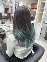 スト 静岡鷹匠(sto)&nbsp;ミディアムヘア/デザインカラー/フェイスフレーミング/静岡鷹匠