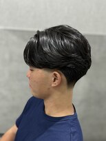 テクト バイアッシュ 吉祥寺店(Tect by Ash) ニュアンスパーマフェザーパーマセンターパートテーパーフェード