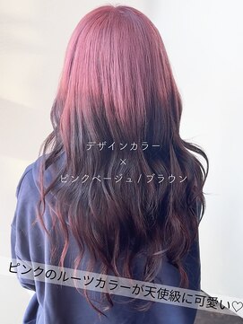 【ブリーチ特化】今田担当 ブリーチありデザイン×ルーツカラー