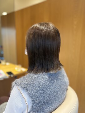 ブルー×ベージュ