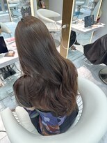 ロンドルピナス 小倉(Lond Lupinus) 黒髪カタログ/オリーブグレー/ココアベージュ/小顔に見せるヘア