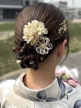 アイユー(IU) お団子アレンジ