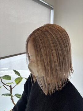 ビビ(vivi_) 切りっぱなしとバブ×ハイトーン