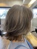 前髪カット＋カラー　再来の方は６０日以内でご使用可