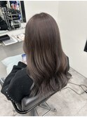 ダークアッシュ/ミディアムレイヤーカット/鎌取店/市川いづみ