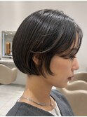大人の為のショートボブ