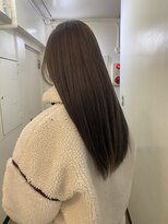 テーラヘアー 石岡店(TELA HAIR)&nbsp;とろみカラー・柔らかミルクティーベージュ・透明感カラー
