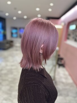 アマンドール(Aman D'or) ブリーチ１回で作る大人気ピンクベージュ♪♪