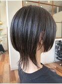 学生さんカッコ可愛いウルフカット