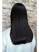 アモール(Amor)&nbsp;【うる艶ロング】ドライヤーのみで仕上げる髪質改善ストレート