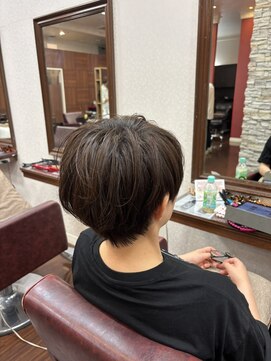 資生堂シンボリックサロン・アルベール ショートヘア