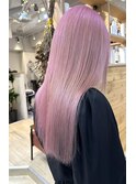 【HAIR One】ピンクカラー