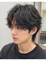 アイトーキョー 名古屋栄(AI TOKYO)&nbsp;ニュアンスパーマ/フェザーパーマ/センターパート/名古屋/栄
