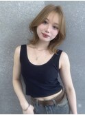 伸ばしかけにもオススメ!くびれミディボブ