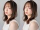 リヤン 表参道(lyann)の写真/【小顔に見える◎】卓越したカット技術で似合うが見つかる。印象を決める顔周りのカットはlyannにお任せ♪