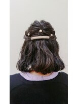 アローズ ステラプレイス店(HELLO'S)&nbsp;ハーフアップ×肩ボブ