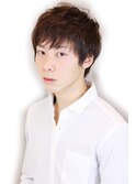 メンズ柔らかニュアンスパーマで楽ちんHair!【眉毛カット付】