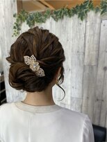 ブリーズ(BREAZE)&nbsp;パーティーヘアアップスタイル［博多美容室］