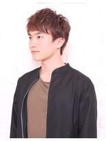 カミビト マヴィー(kamibito mavie)&nbsp;束間　短髪　マッシュ　センターパート　韓流　アップバング