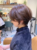 ロンド パルティール 大宮(Lond partir)&nbsp;【石田勇士郎】黒髪毛先パーマ横顔美人ショート