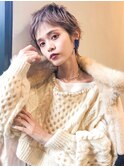 ■ハイライトくせ毛カット大人ショートM.SLASHたまプラーザ5-2★